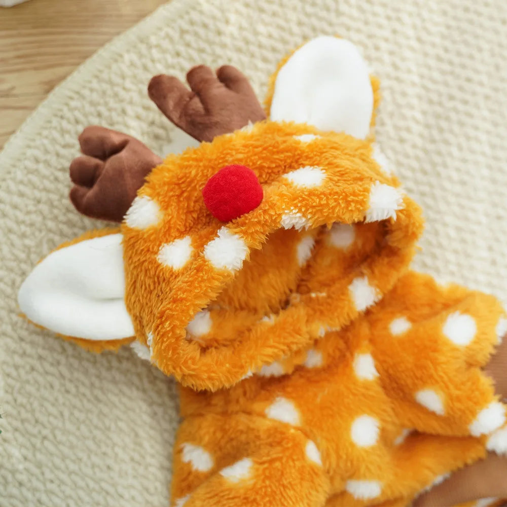 Pet Dog Christmas Clothes Elk