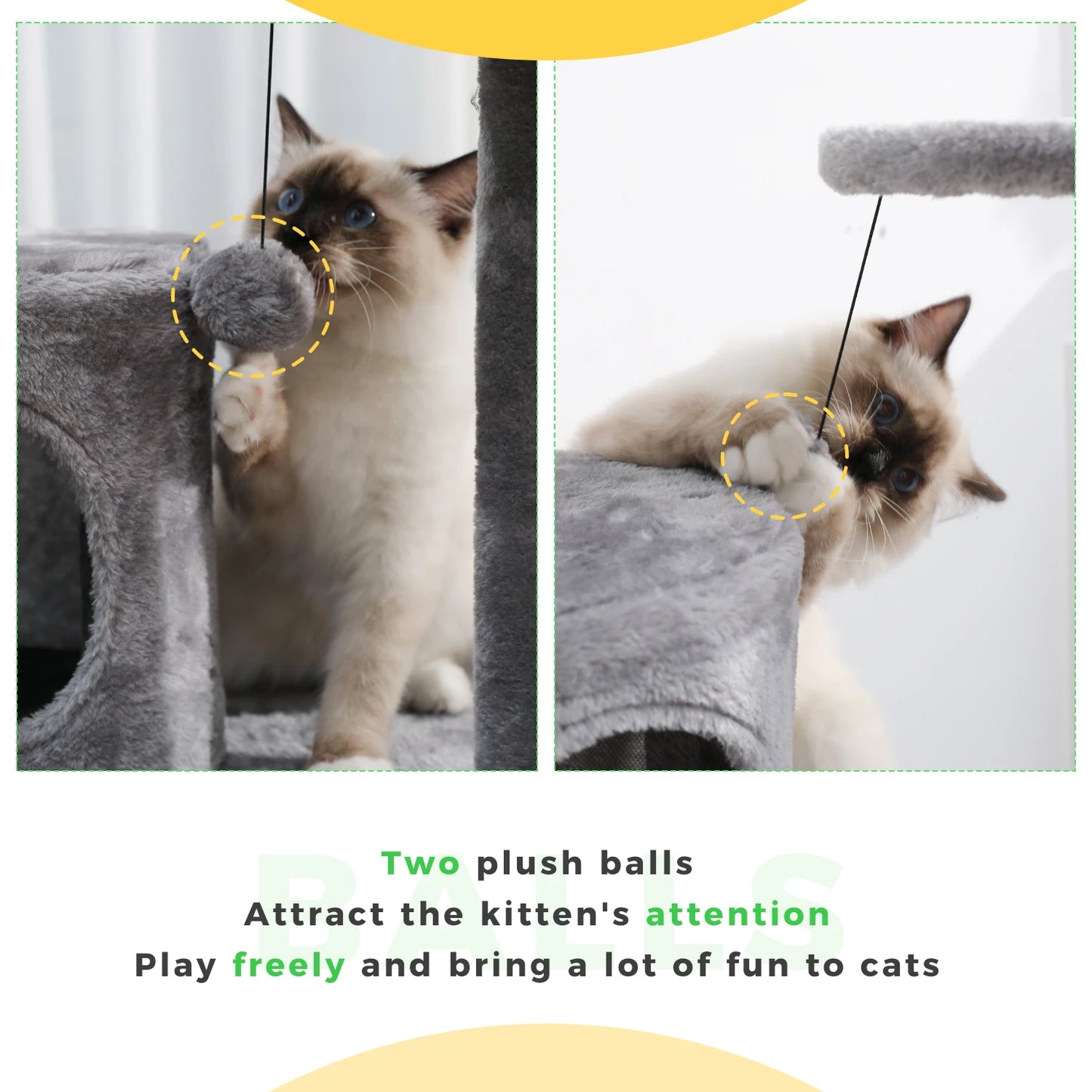 Domestic Delivery Multi-Level Cat Tree Tower Climb Furniture