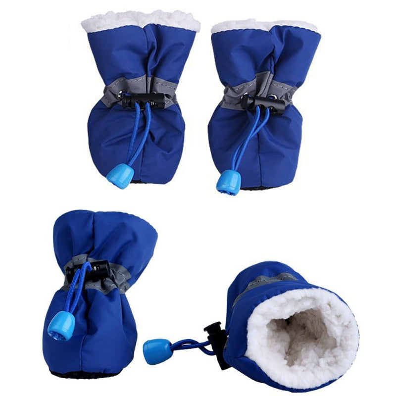 4Pcs Waterproof Pet Dog Shoes