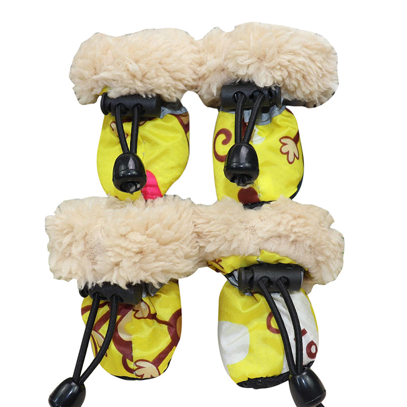 4Pcs Waterproof Pet Dog Shoes
