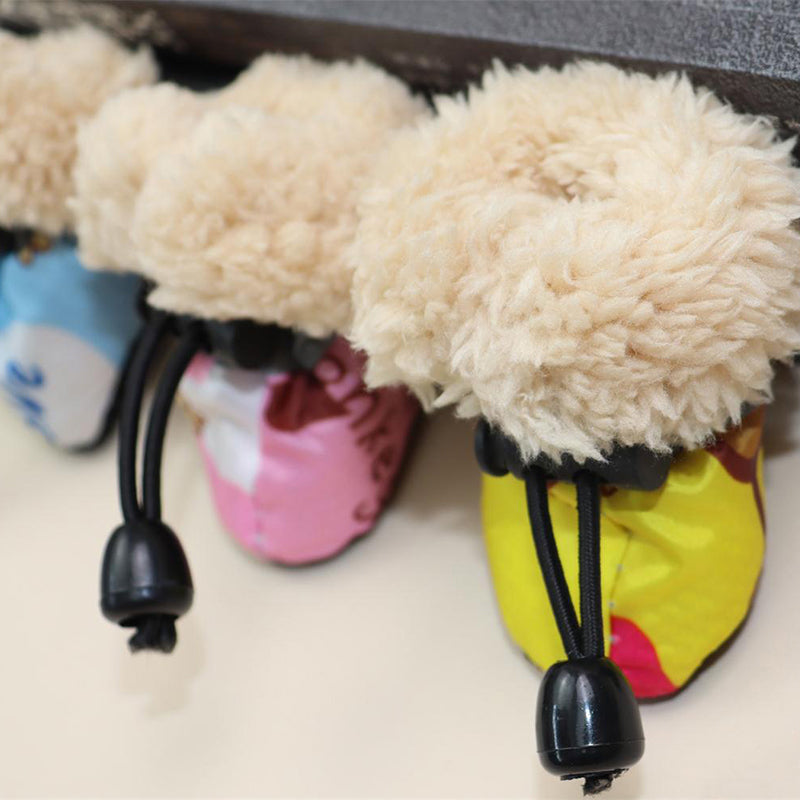 4Pcs Waterproof Pet Dog Shoes