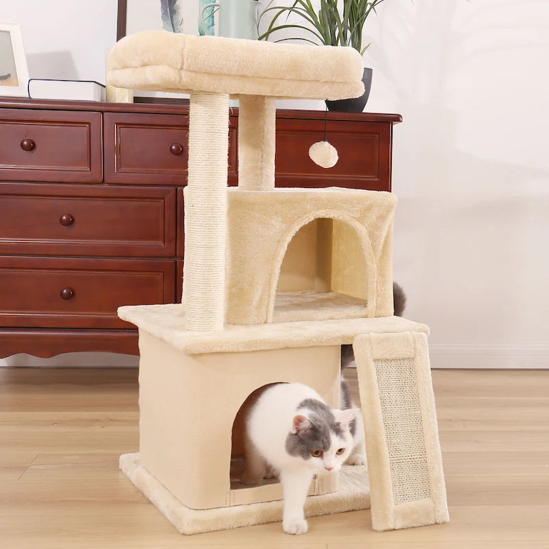Domestic Delivery Multi-Level Cat Tree Tower Climb Furniture