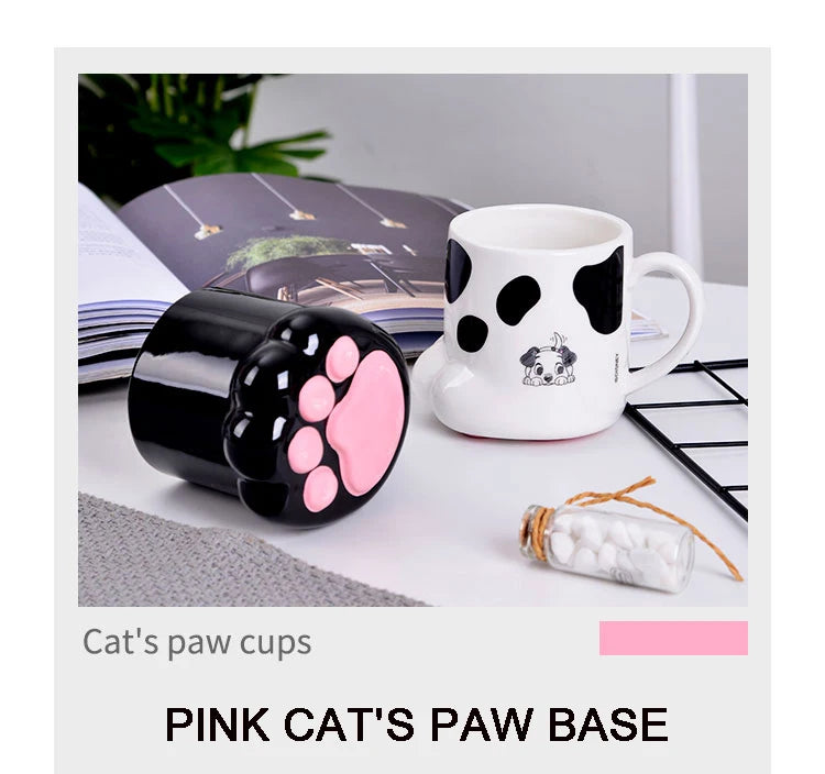Cute Cat Paw Mug Coffee