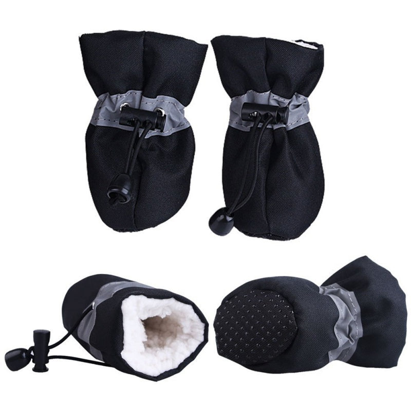 4Pcs Waterproof Pet Dog Shoes