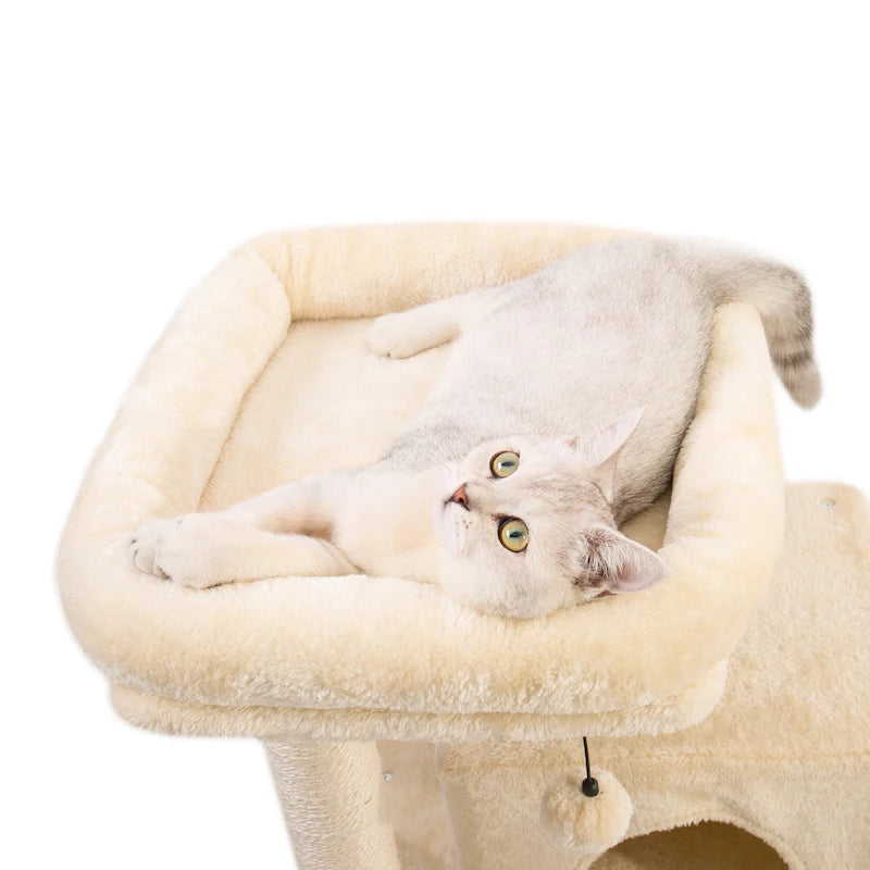 Domestic Delivery Multi-Level Cat Tree Tower Climb Furniture