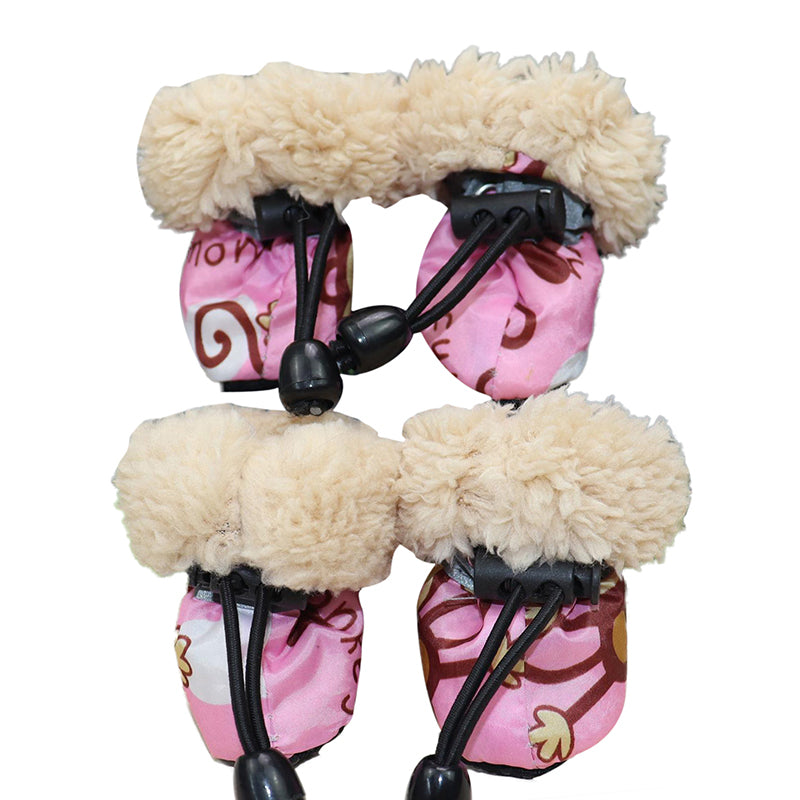4Pcs Waterproof Pet Dog Shoes