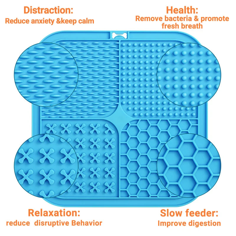 Silicone Slow‑Feeding Mat