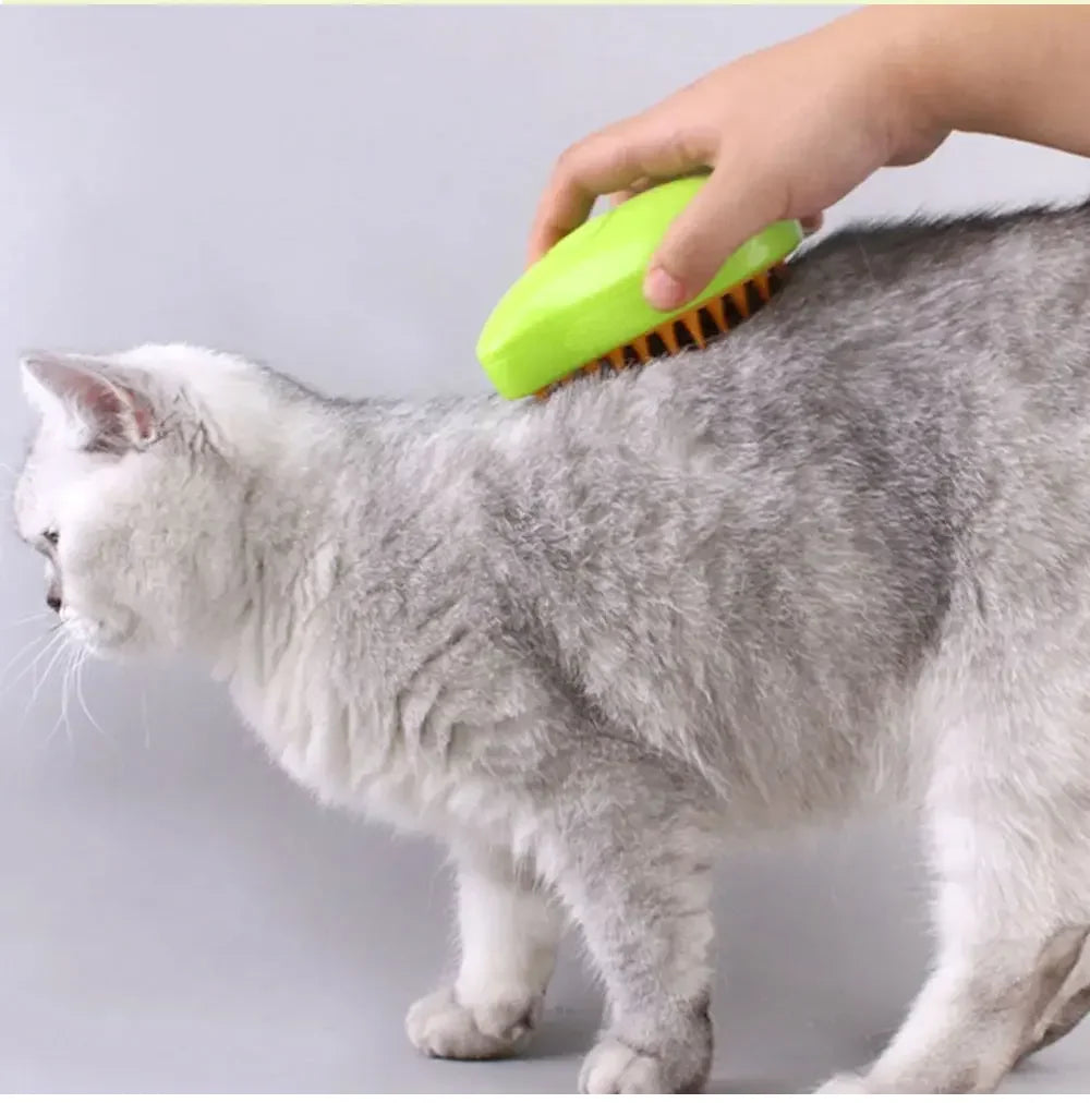 Cat Dog Steamy Brush Steam