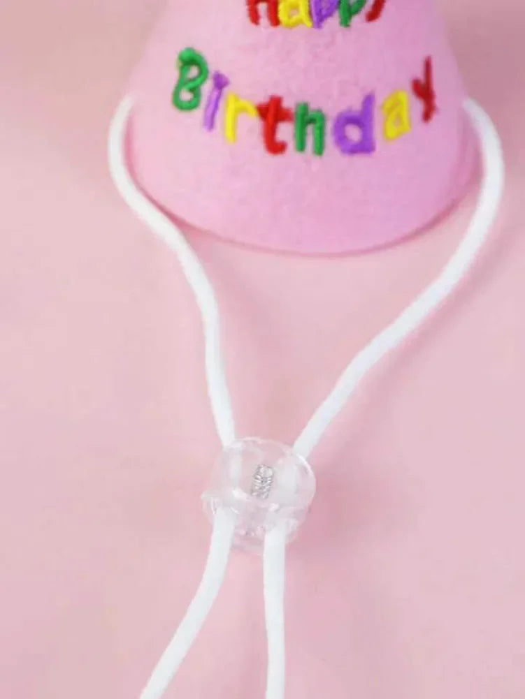 Cat Dog Birthday Bib And