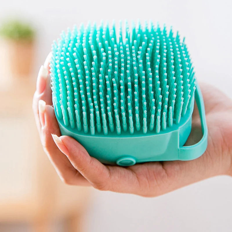 Soft Silicone Massager Pet Bathing Brush