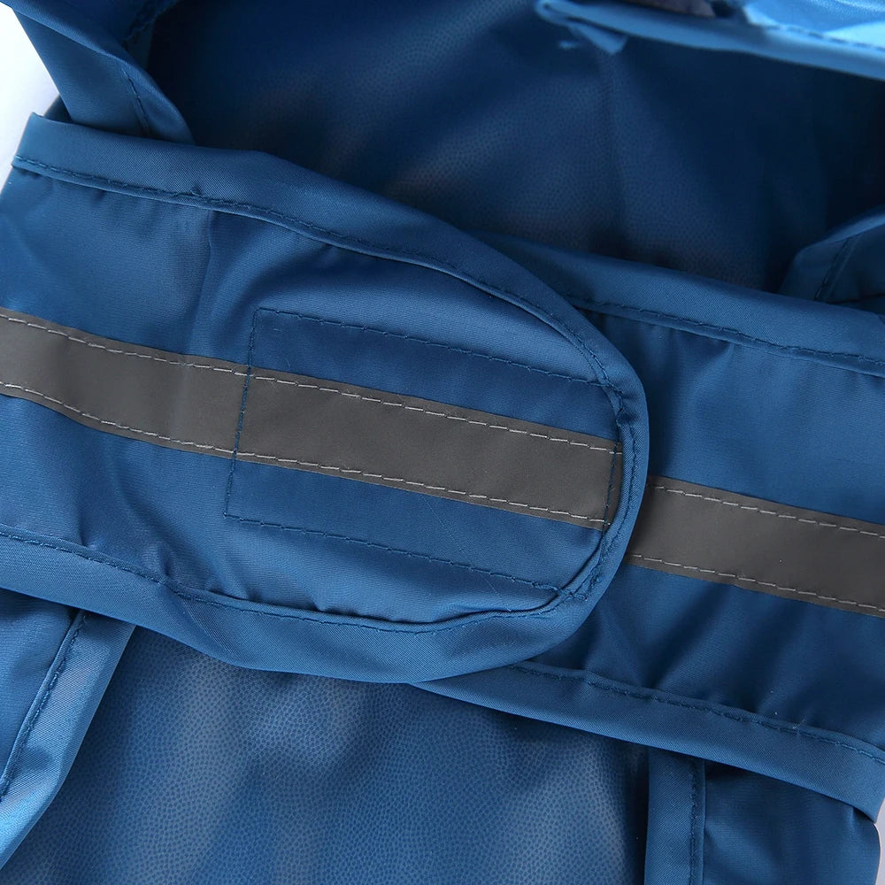Pet Raincoat Cartoon Pattern Reflective