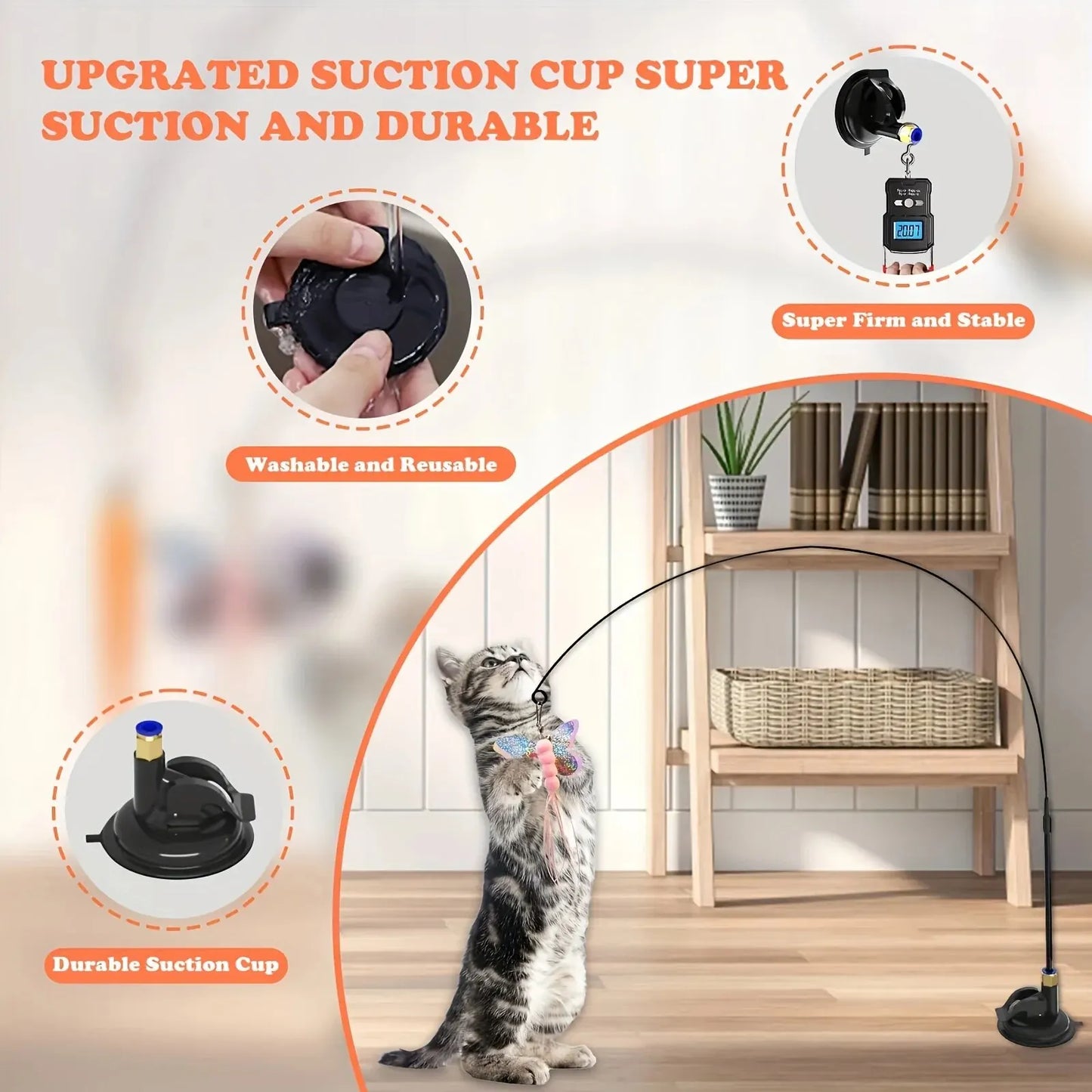 Cat Teaser Toy - Interactive