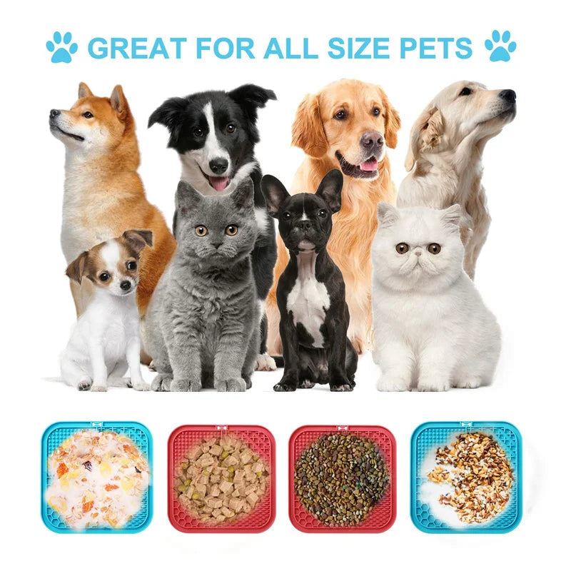 Silicone Slow‑Feeding Mat