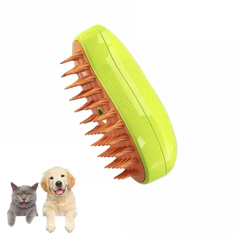 Cat Dog Steamy Brush Steam