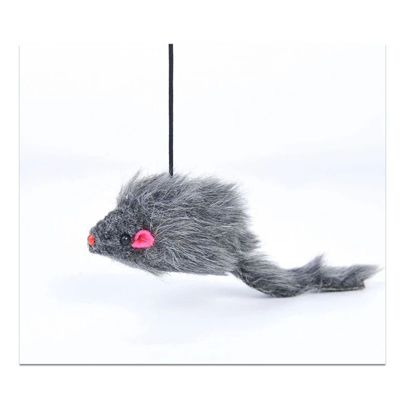 Doorframe hanging cat teaser toy