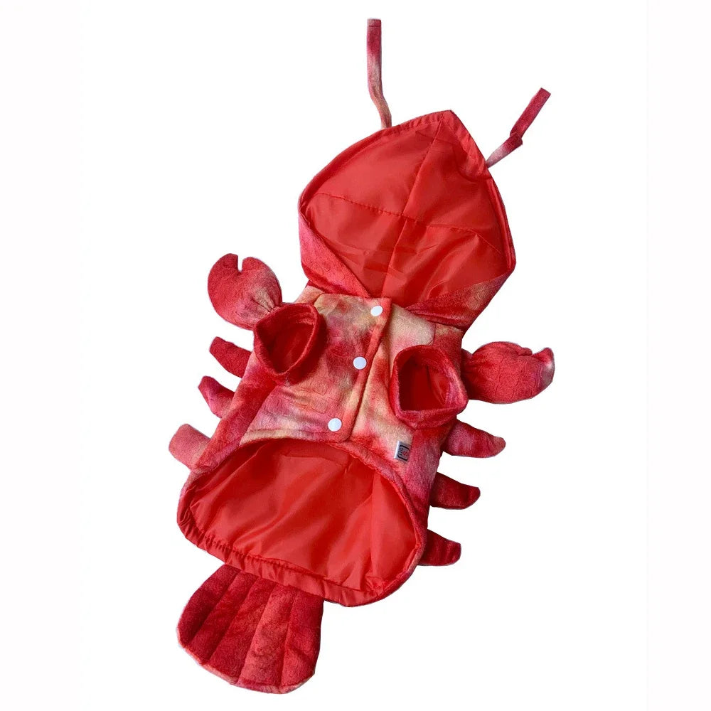 Halloween Dog Lobster Costume
