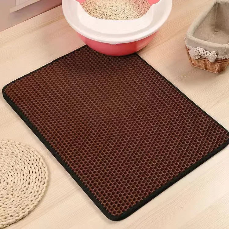Cat Litter Mat - Double Layered and Waterproof