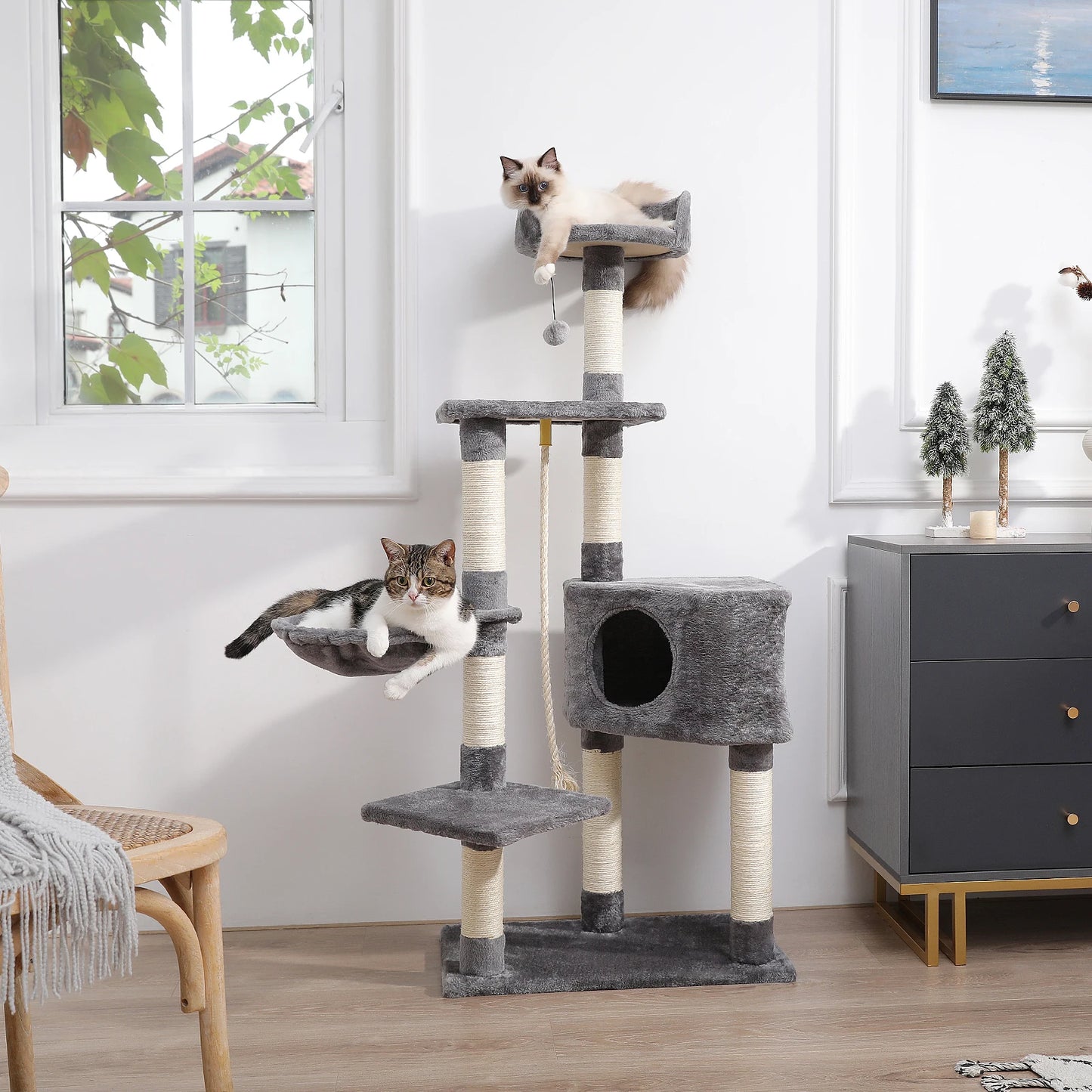 Domestic Delivery Multi-Level Cat Tree Tower Climb Furniture