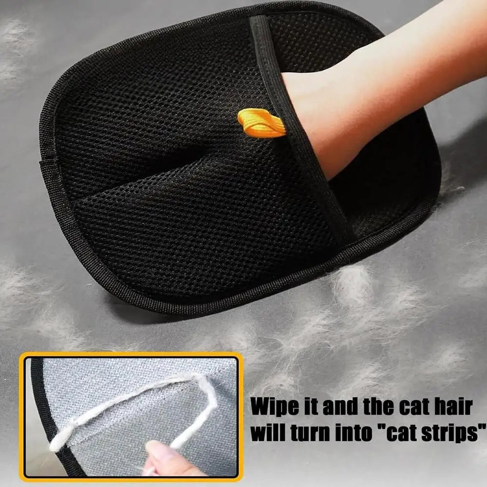Pet Grooming Gloves Double Sided