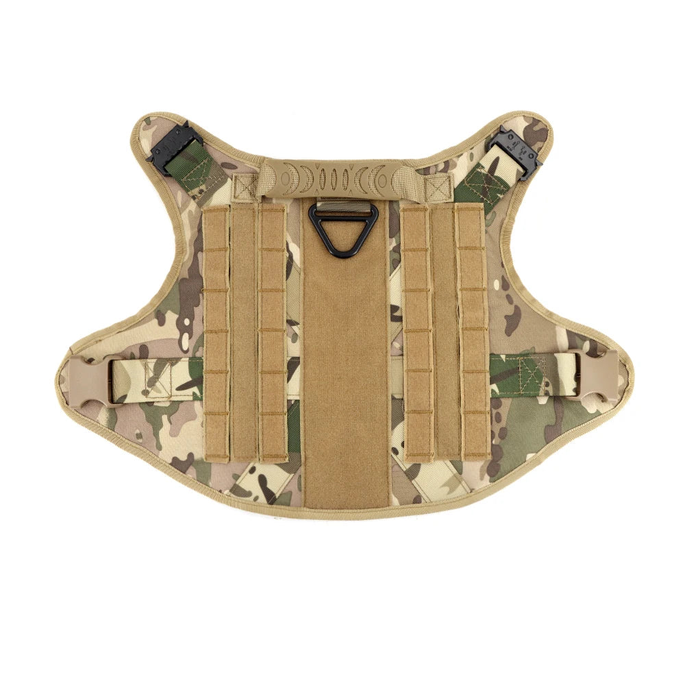 Military Large Dog Harness Collar