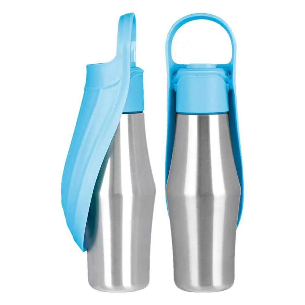 Dog Water Bottle 27oz Stainless Steel Travel Water Dispenser