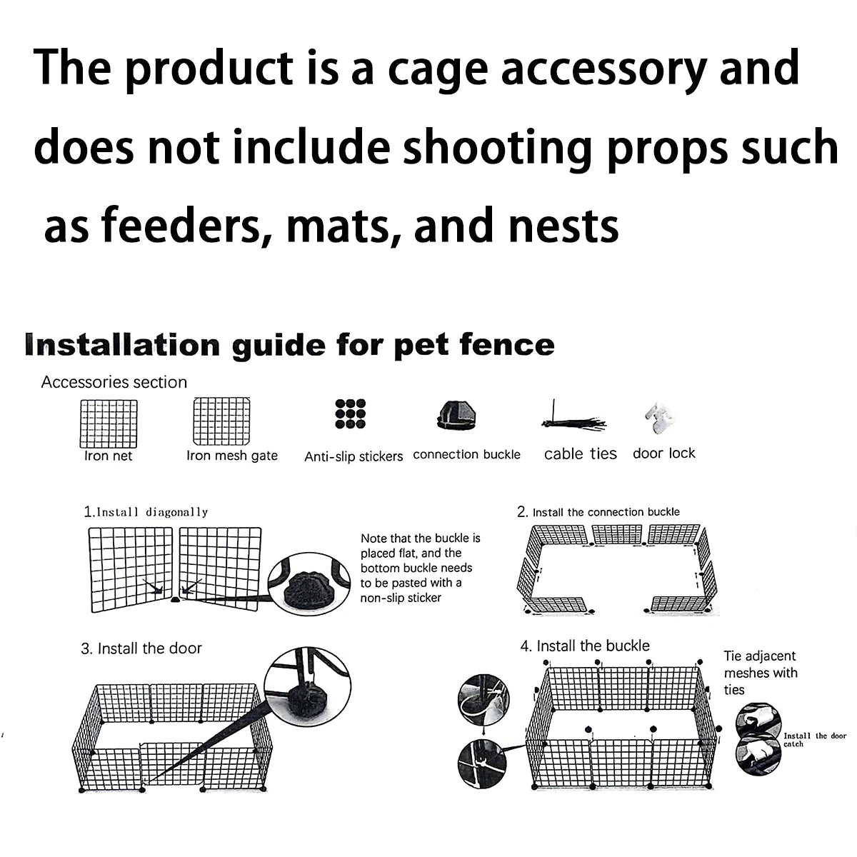 Dog cage - Wire mesh
