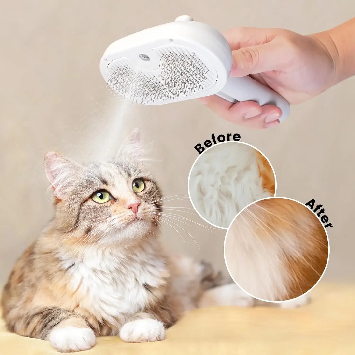 Pet Spray Grooming Comb Remove