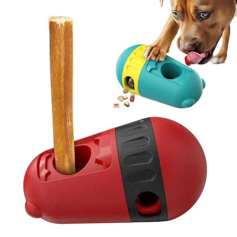 Bite Resistant Dog Treat Dispenser Toy Relieve Boredom Indoo
