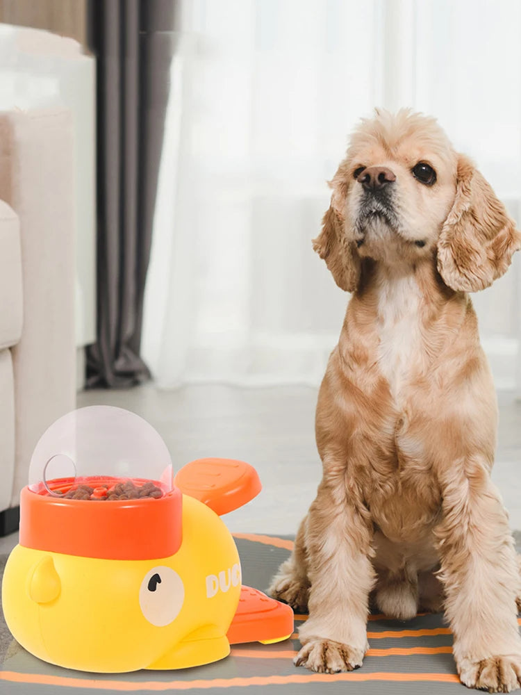 Dog Puzzle Feeder Interactive Pet Food Treat Dispenser Carto