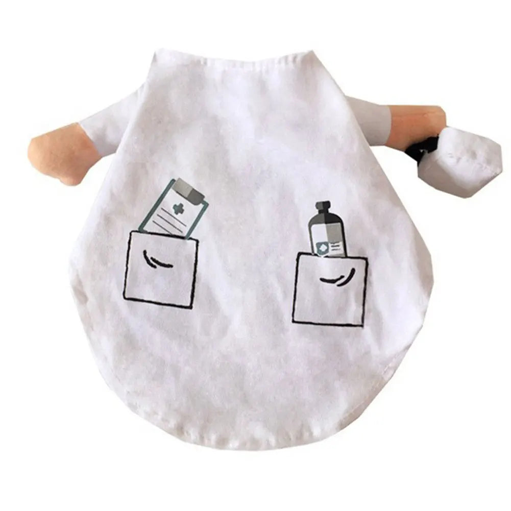 Halloween Doctor Cat Costume