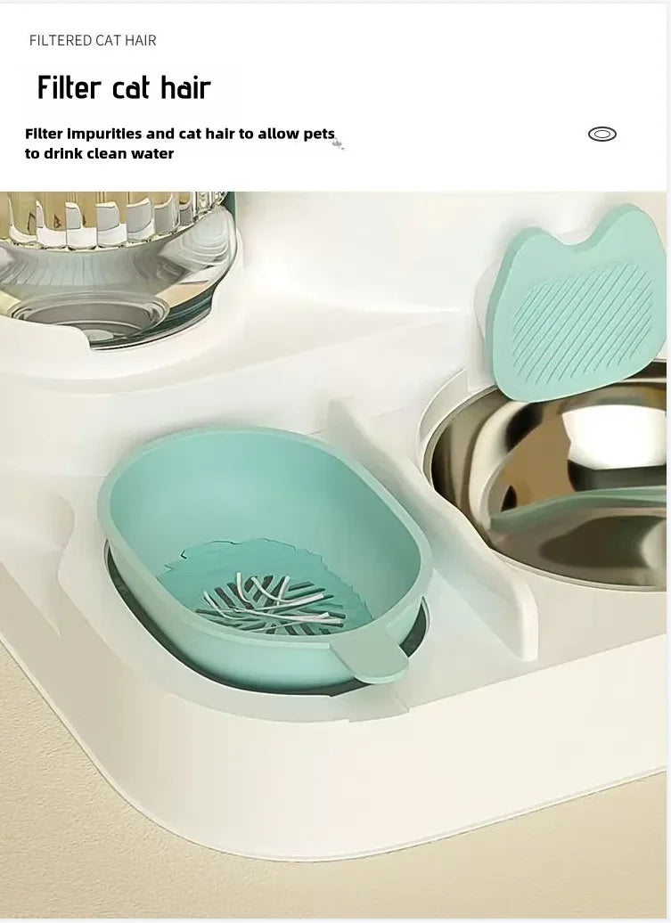 Cat Bowl Automatic Feeder For
