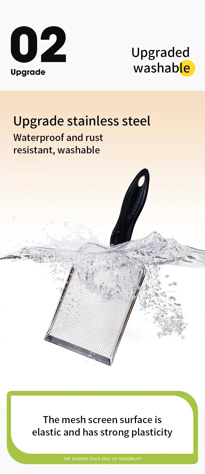 Cat Litter Shovel - Stainless Steel