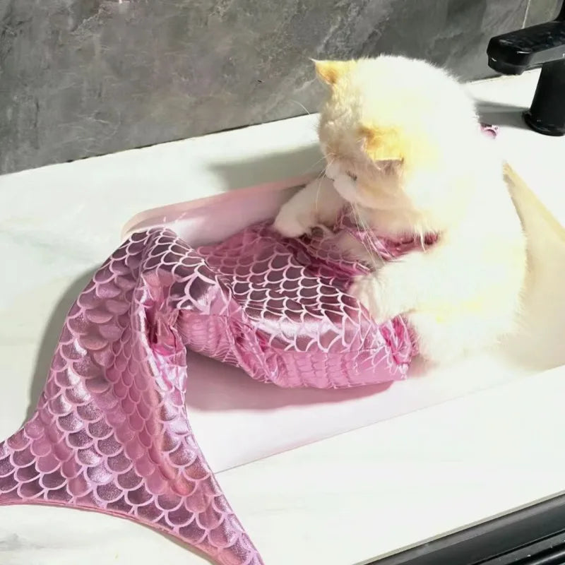 Mermaid Cat/Dog Halloween Costume