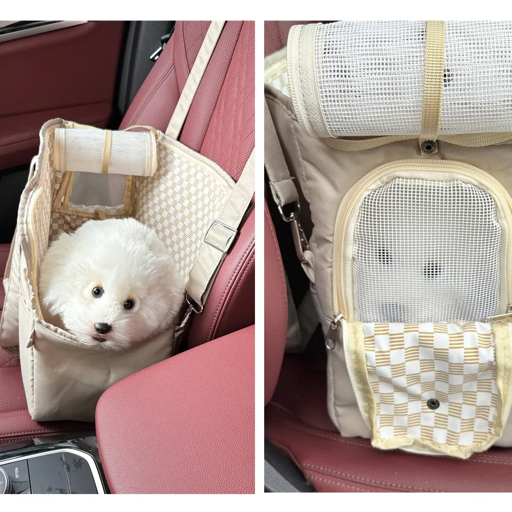 Breathable Pet Cat ShoulderHandbag Pet Dog Carrier Bag safe