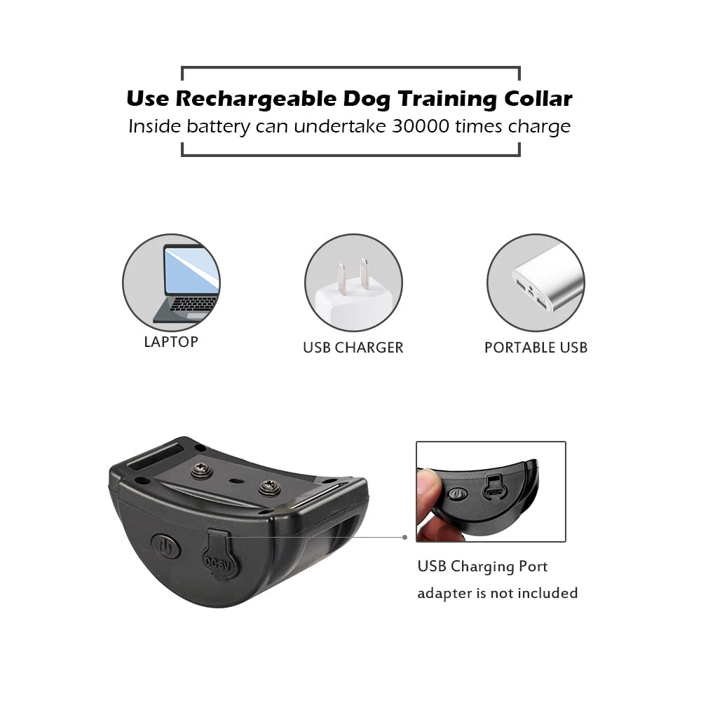 Anti-Bark Dog Training Collar (No Shock)