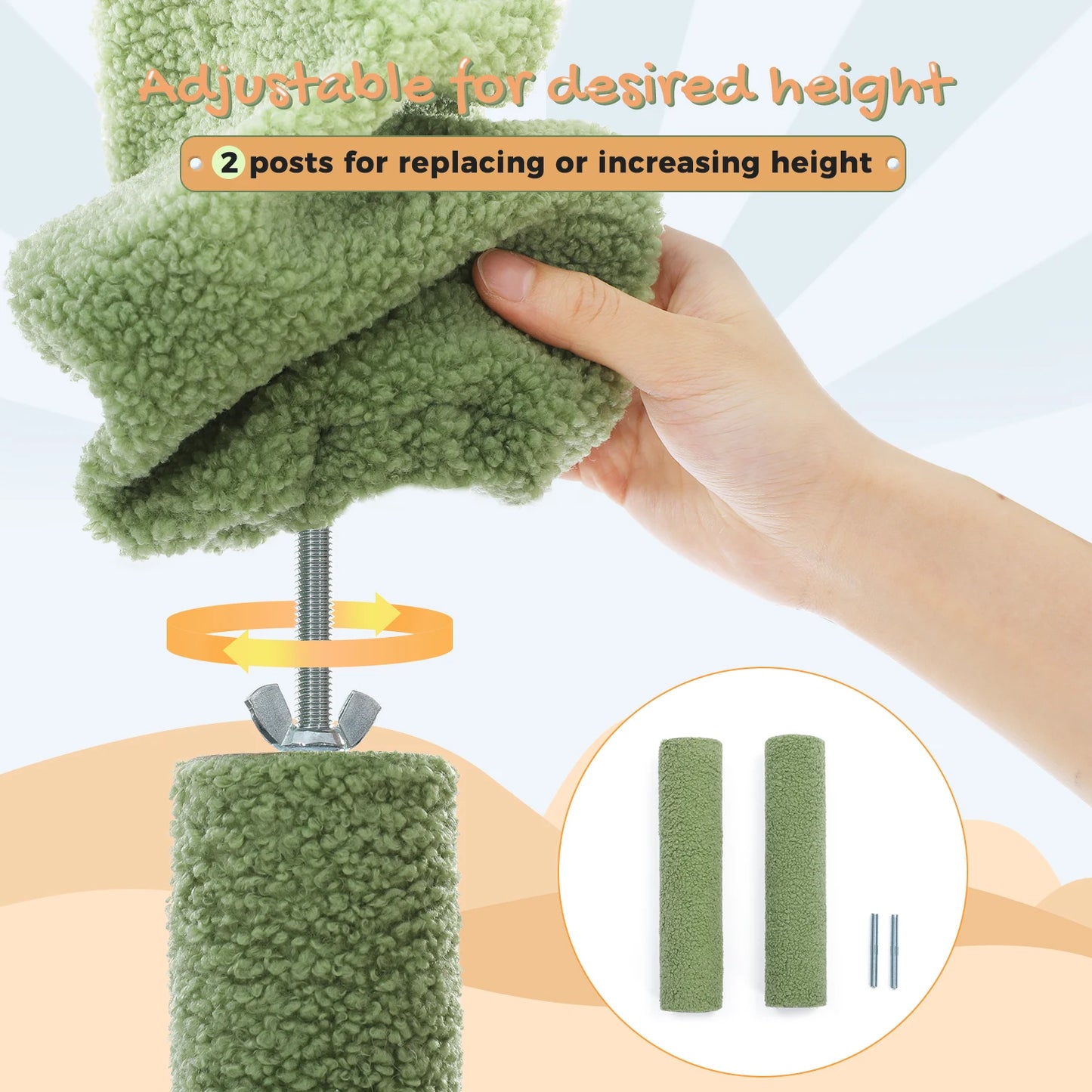 Domestic Delivery Multi-Level Cat Tree Tower Climb Furniture