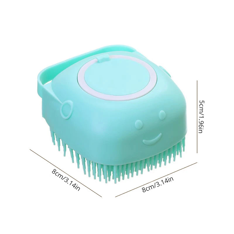 Soft Silicone Massager Pet Bathing Brush
