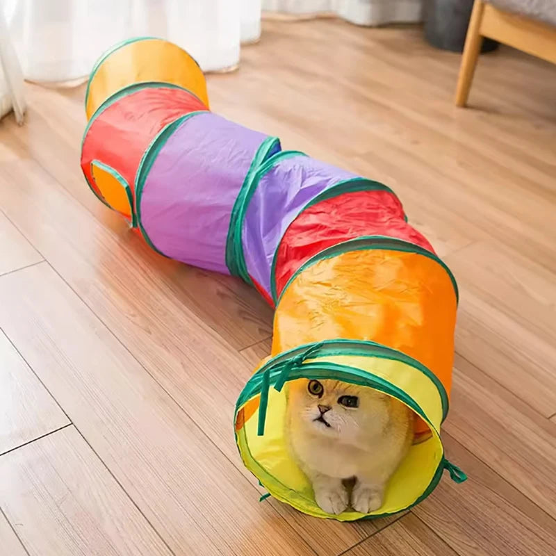 Cat Tunnel Interactive Toy Hide