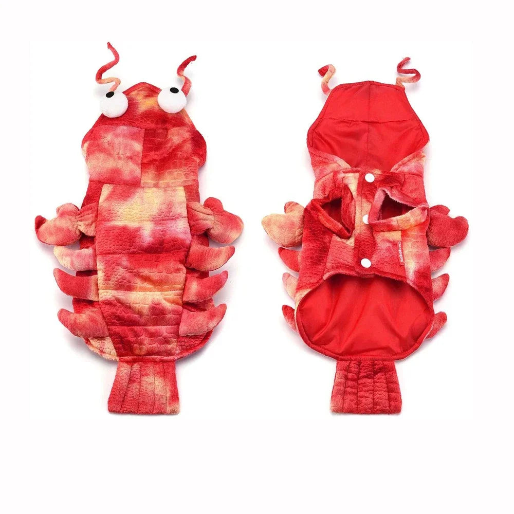 Halloween Dog Lobster Costume