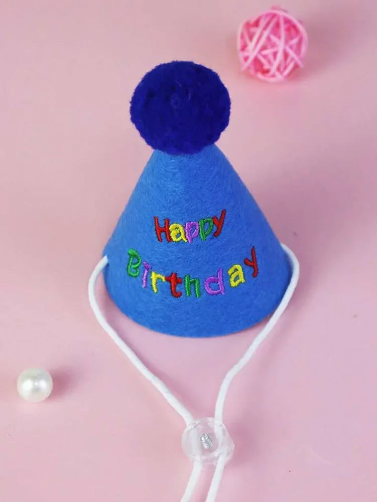 Cat Dog Birthday Bib And
