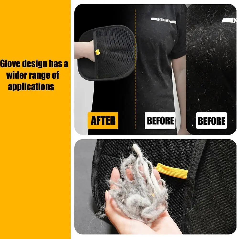 Pet Grooming Gloves Double Sided