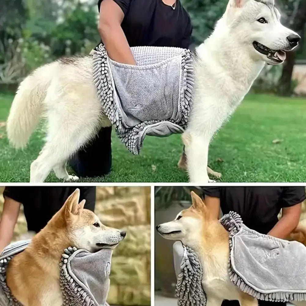 Quick‑Dry Pet Towel