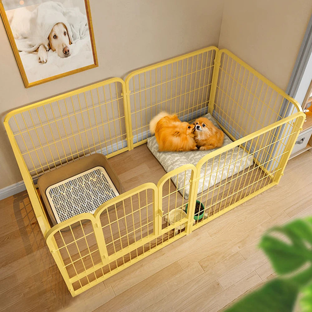 6 Panels Dog Playpen - Foldable