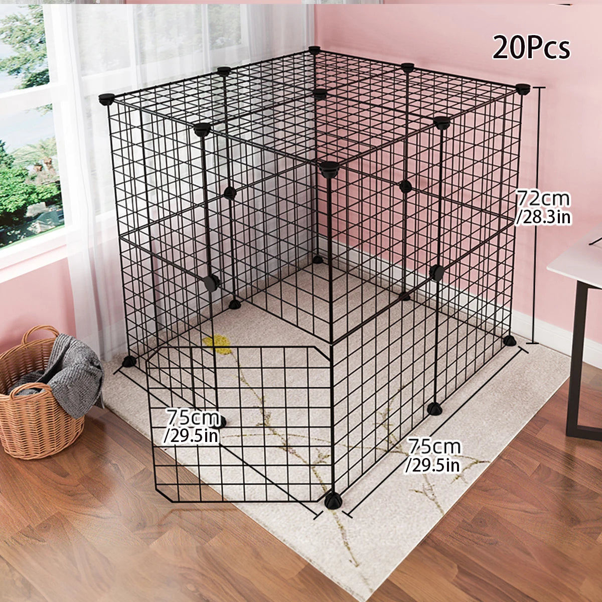 Dog cage - Wire mesh
