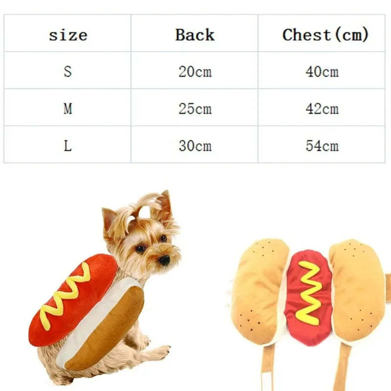 Funny Halloween Hotdog Costume
