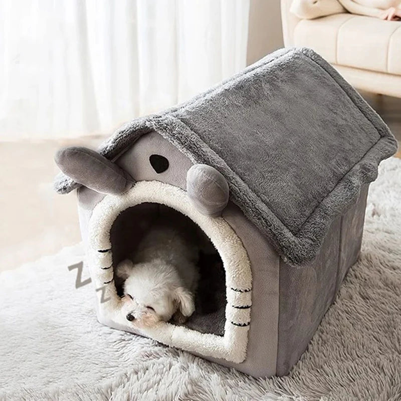 Soft Tent-Style Dog Bed