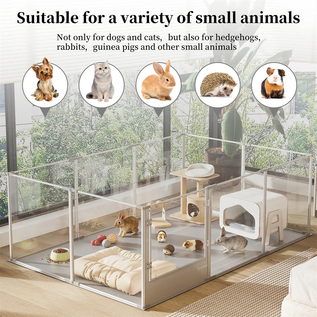 Whelping Playpen - Clear Acryli