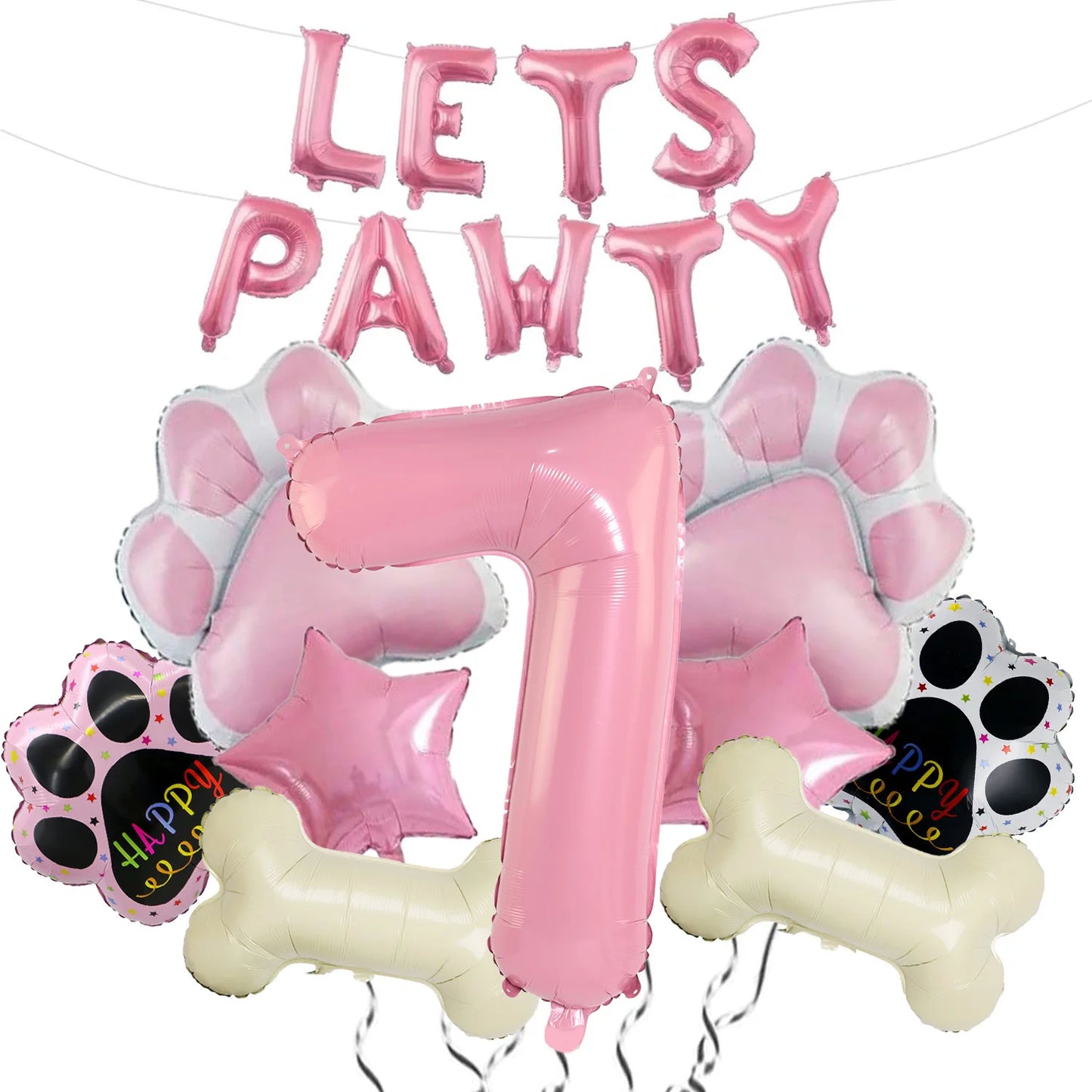 Dog Balloon Lets Pawty Balloon