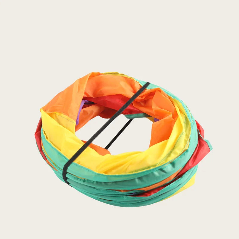 cat play tunnel interactive toy,hide and seek tunnel, portab