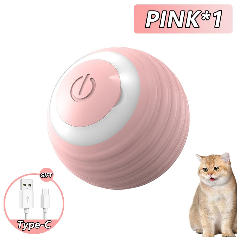 Interactive Electric Ball Cat Toy